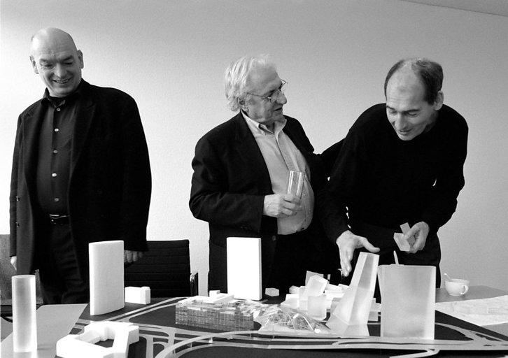 Frank Gehry, Rem Koolhaas, Jean Nouvel